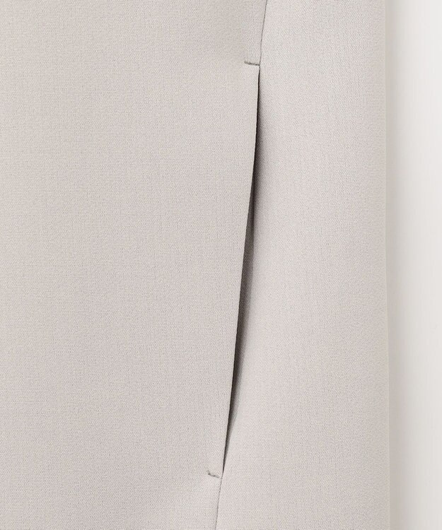 自由区 【XSサイズ～/洗える】ライトダブルクロス ワンピース サンドベージュ