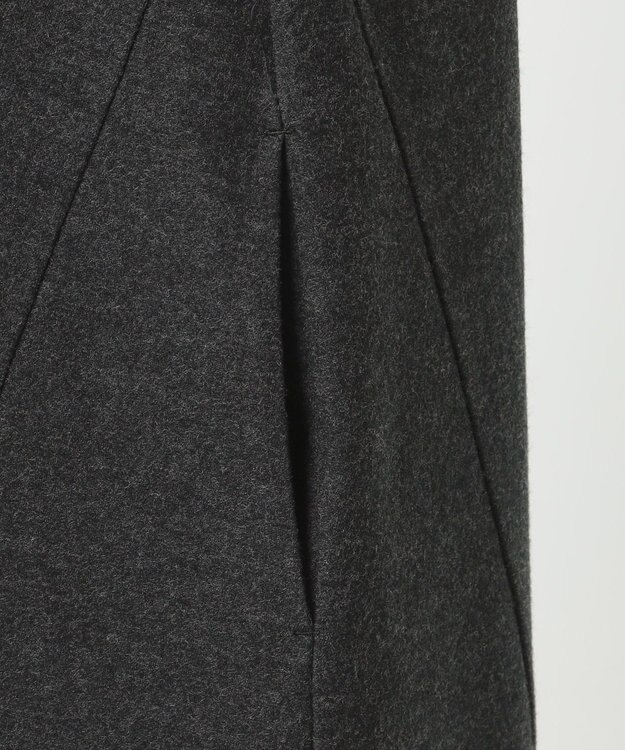 23区 【R(アール)】ファインウールジャージー ワンピース グレー系