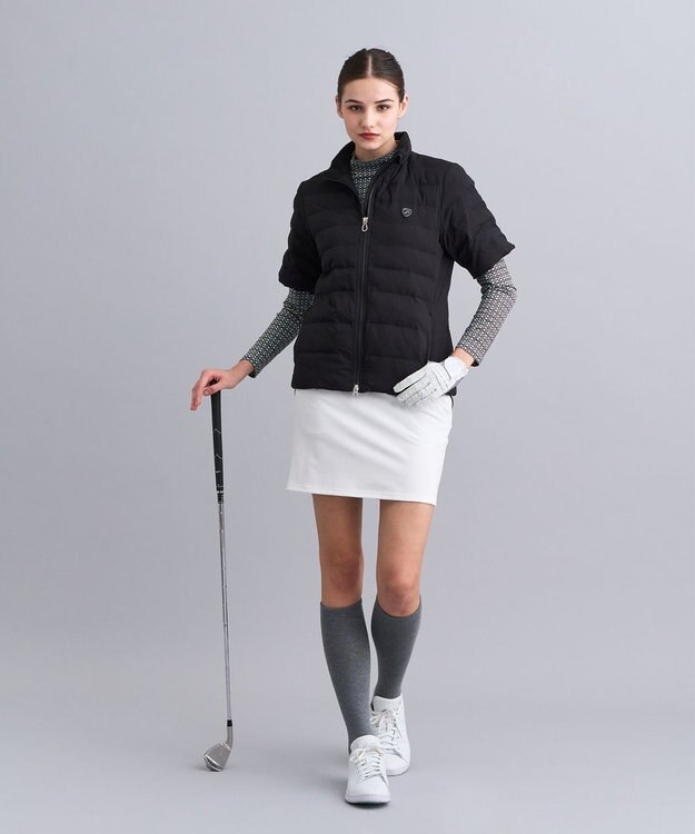 23区GOLF 【WOMEN】ハイゲージスムーススカート ホワイト系