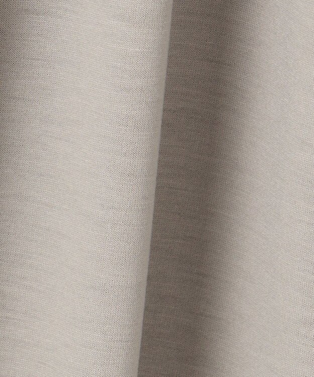 J.PRESS LADIES S 【洗える】ジャージー フレアースカート ベージュ系