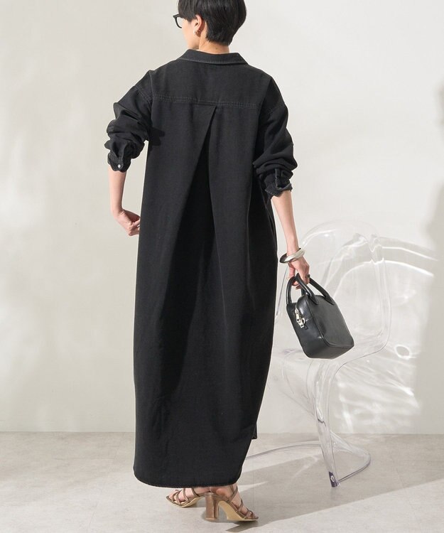 AMERICAN HOLIC 【WEB限定】デニムワンピース Black