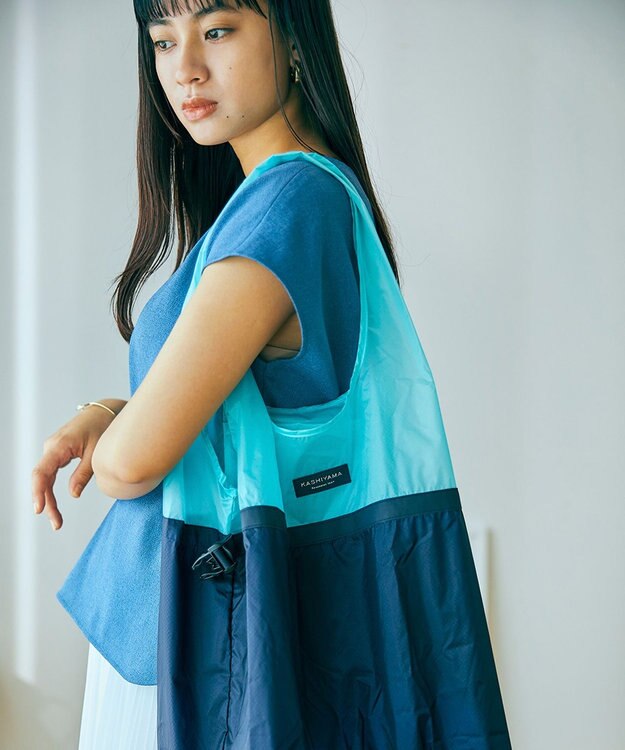 KASHIYAMA リユーザブルバッグ BLUE MINT