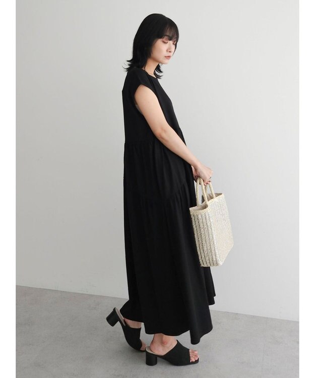 Green Parks ・ＳＵＧＡＲ　ＳＰＯＯＮ【ＣＯＯＬ】フレンチキリカエワンピ Black