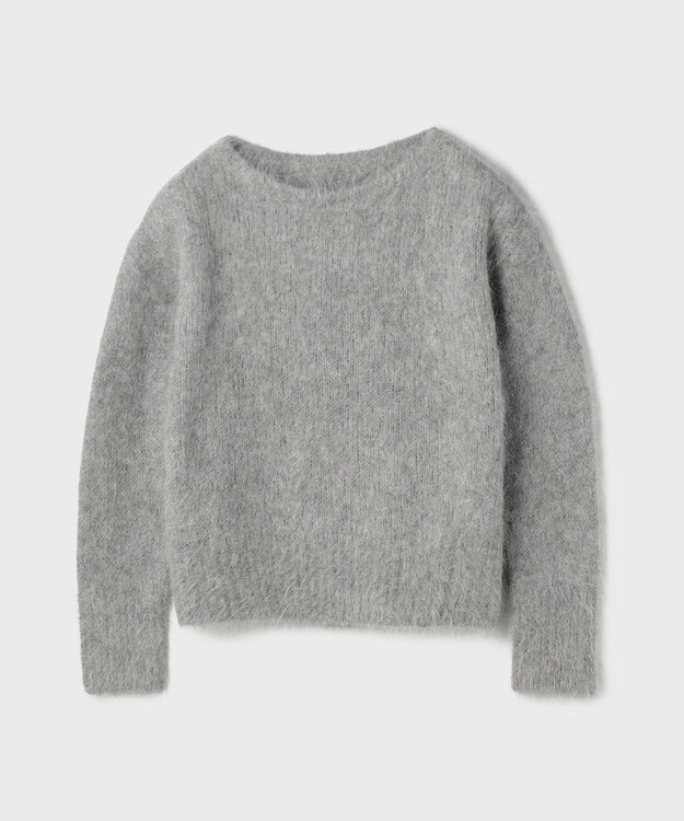 GRACE CONTINENTAL オーバーニットトップ グレー