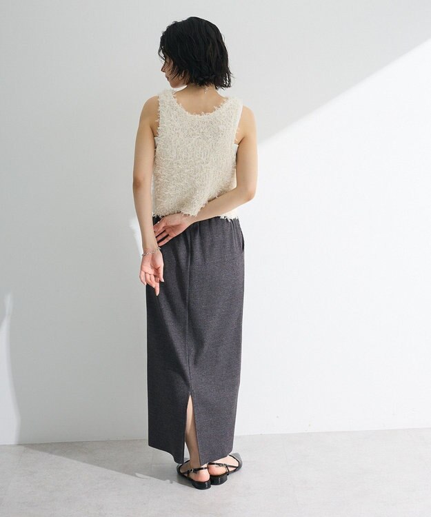 Green Parks ・ＥＬＥＮＣＡＲＥ　ＤＵＥ　リブナロースカート Dark Gray