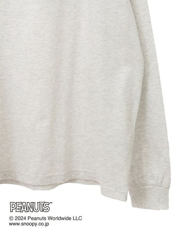 Green Parks ■ＰＥＡＮＵＴＳ　バックビューロンＴ Oatmeal