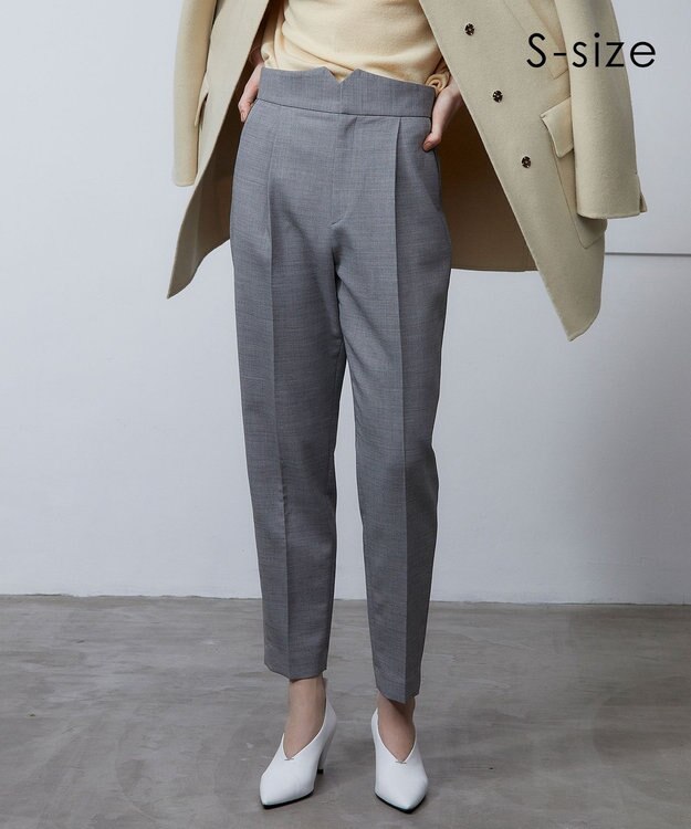 BEIGE， 【S-size・VERY11月号掲載】CASSEL / テーパードパンツ M Gray