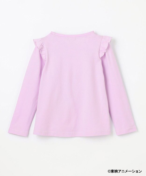 ANY KIDS 【も～っと！おジャ魔女どれみ×any FAM】長袖Tシャツ ラベンダー