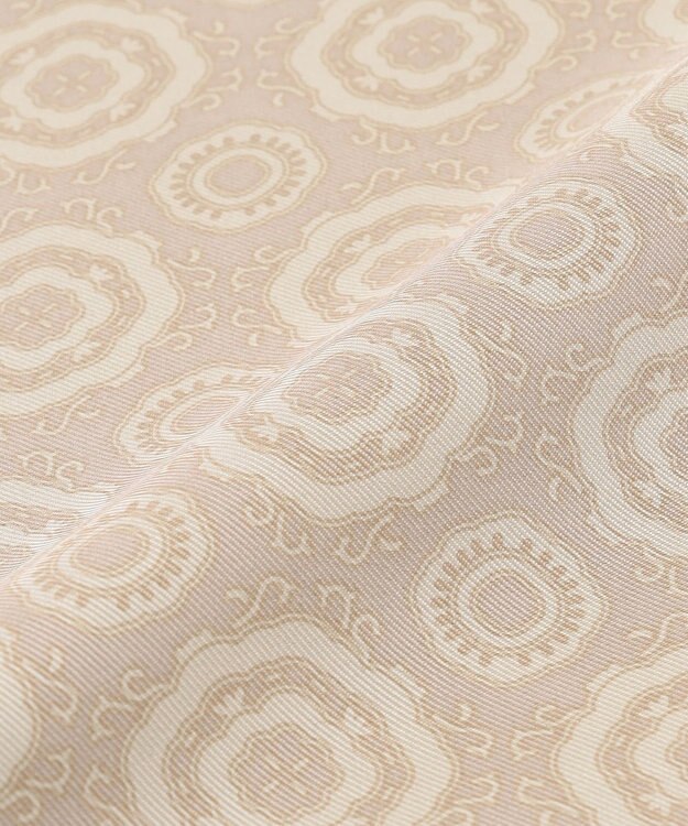 GOTAIRIKU 日本製【シルク100％】オリジナル柄チーフ（26年春夏） グレー系8