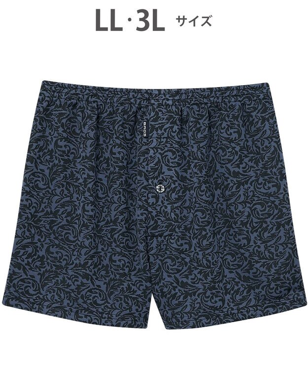 WACOAL MEN トランクス ニット素材 なめらかな肌ざわり 前開き 下着 メンズ GT7111 /ブロス バイ ワコールメン ブルー