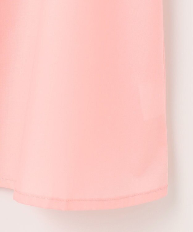 Feroux 【洗える】袖フリルチュニック ブラウス ピンク系