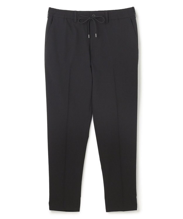 JOSEPH HOMME 【WEB・一部店舗限定】 ライトサッカーストレッチ ドロスト付テーパードパンツ / PEGG CONVERTIBLE ブラック系
