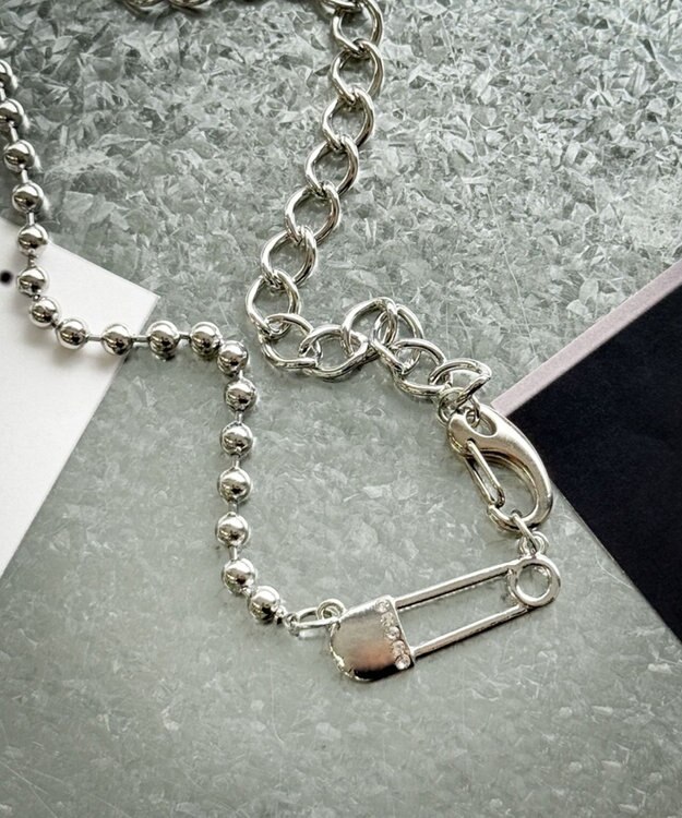 WEGO Lカラビナモチーフネックレス 柄5