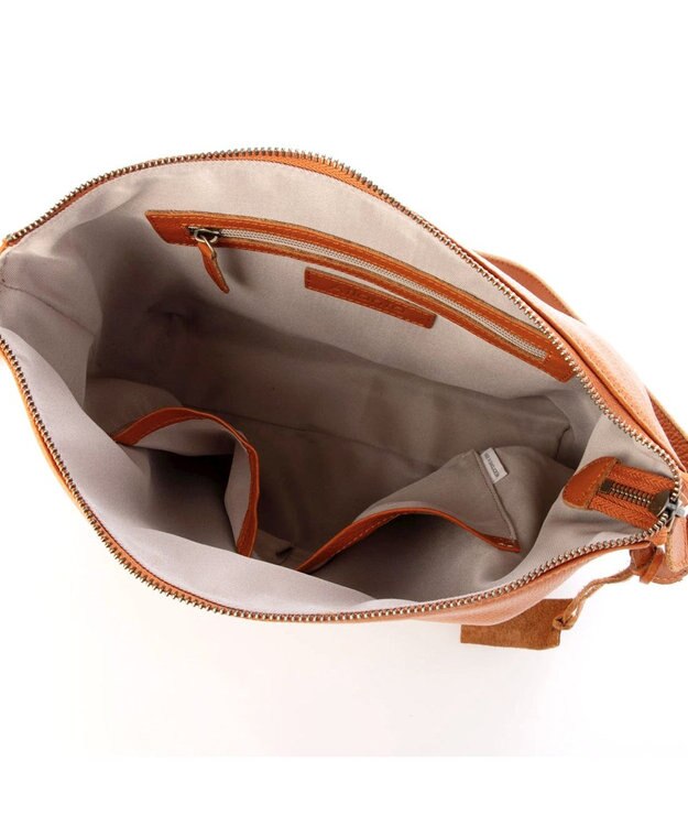 UNBILLION アトランタ ATLANTA / 牛革メッシュショルダー キャメル