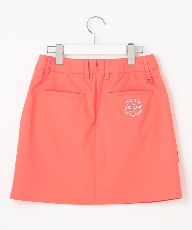 23区GOLF 【WOMEN】【ストレッチ性】チノヘムレイヤースカート 普段のコーデに華やかさをプラス ピンク系