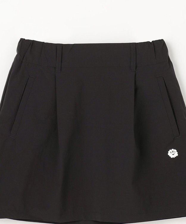 PW CIRCULUS 【WOMEN】ボックスプリーツスカート ゴルフウェア レディース ブラック系