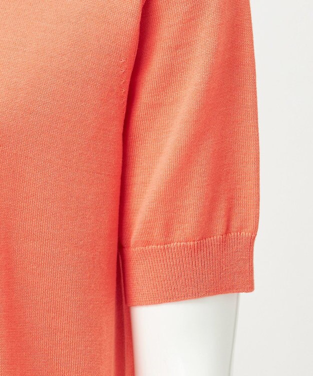 23区 【R(アール)】ファインウール プルオーバーニット オレンジ系