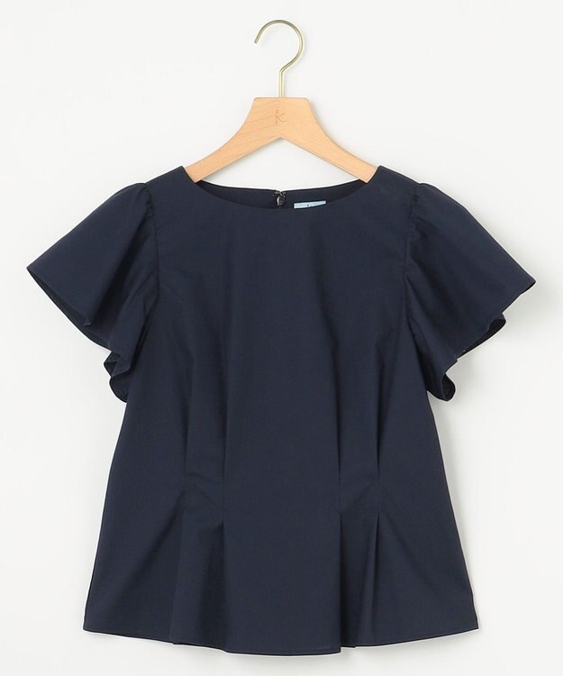 組曲 L 【WEB限定】コットンポリエステルタイプライター セットアップ ネイビー系