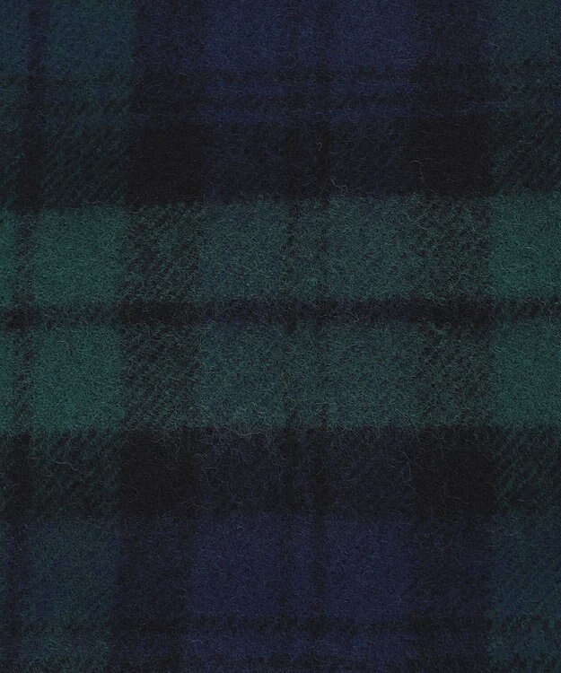 J.PRESS MEN チェックマフラー ダークグリーン系3