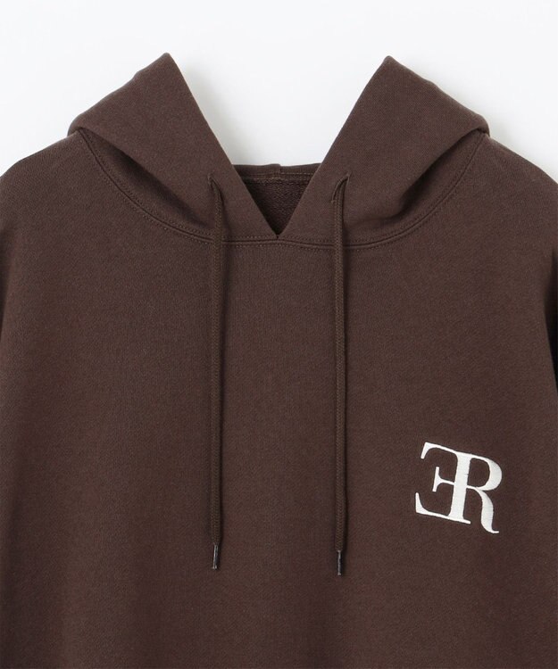 NAVE オーバーサイズフーディ ダークブラウン系