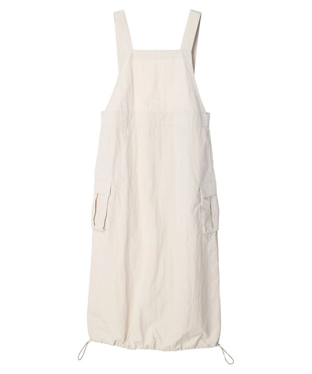 Green Parks ａ．ポケット付きジャンスカ Ivory