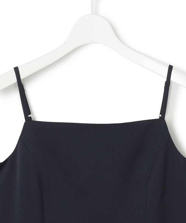 23区 【APPLAUDIR】マニフィークレースコンビ ドレス ネイビー系