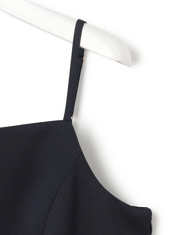 23区 L 【APPLAUDIR】マニフィークレースコンビ ドレス ネイビー系