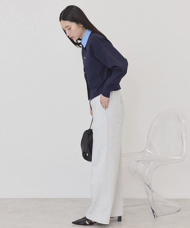 AMERICAN HOLIC 【2WAY】金ボタンカーディガン Navy