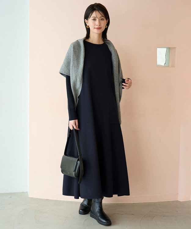 マイビューティニット フレアワンピース【UNFILO】