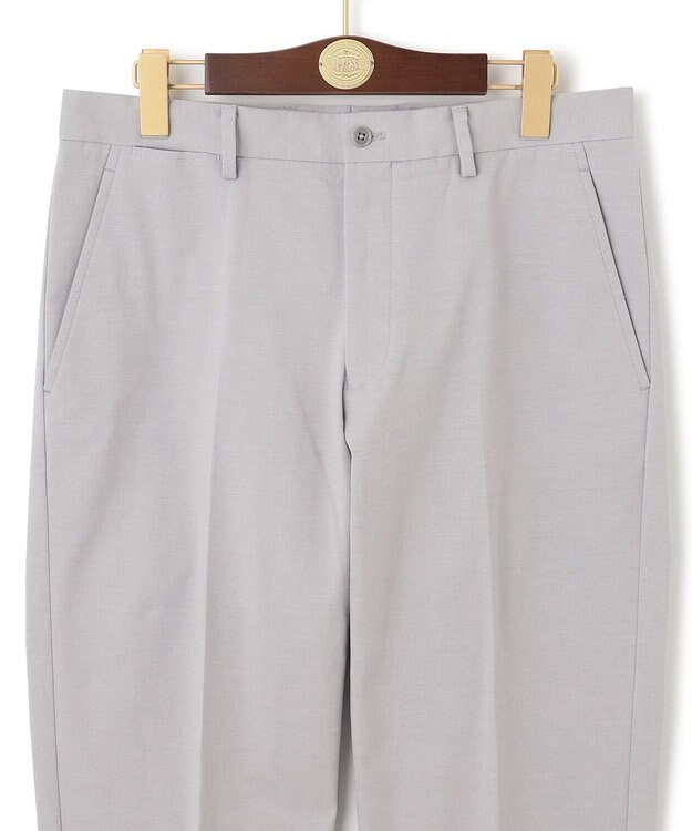 J.PRESS MEN オックスハイパワーストレッチ パンツ ライトグレー系