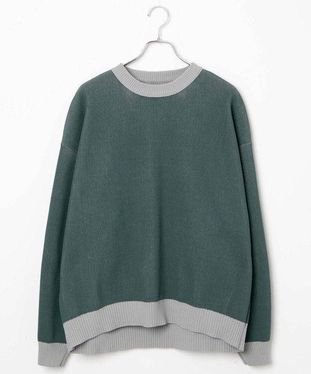 WEGO クリアライトリバーシブルプルオーバー グレー