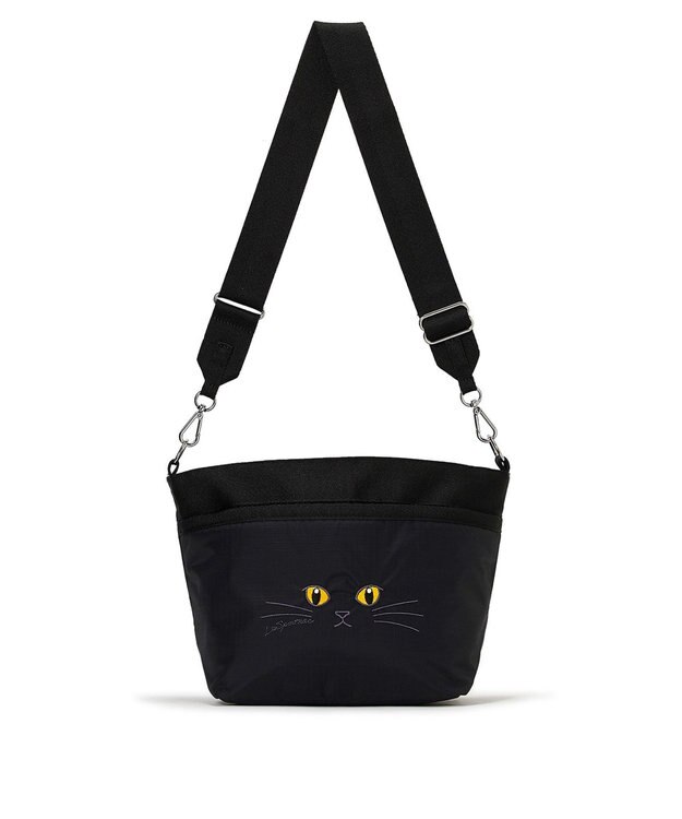 LeSportsac SMALL BUCKET BAG/ブラックキャッツエンブロイダリー ブラックキャッツエンブロイダリー