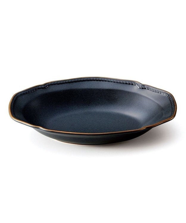 aito製作所 Stitch オーバルボウル ブラック_111067