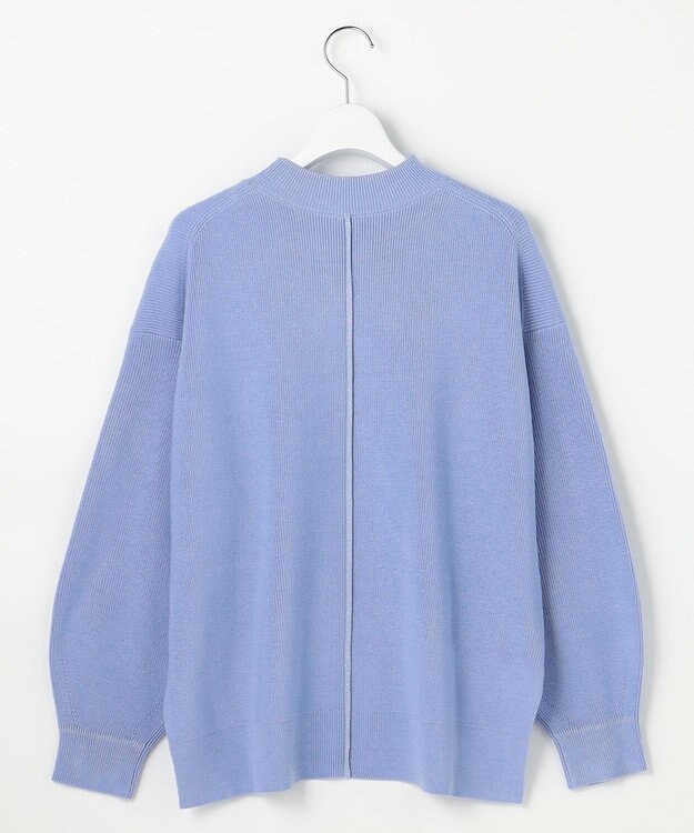 ANY SIS S ラインポイント ニット ライトブルー