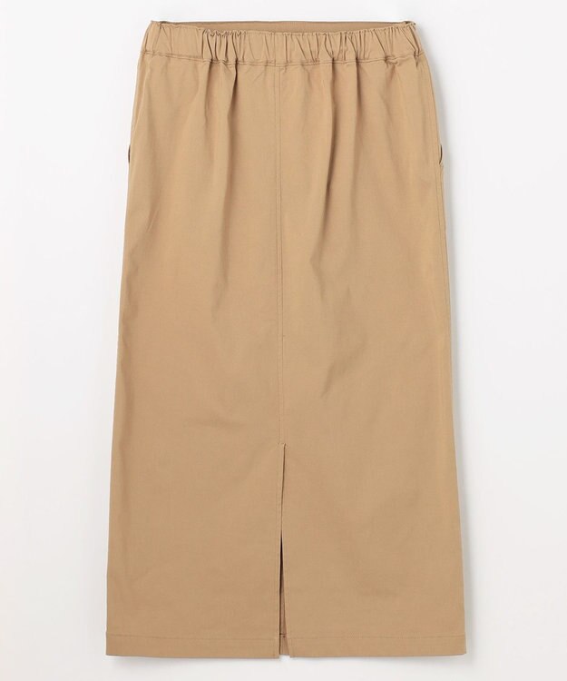 ANY L 【ウエストゴム】ベイカースカート キャメル