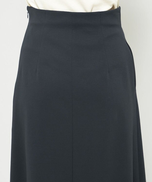 uncrave ダブルフェイスジャージー フレアスカート スレート