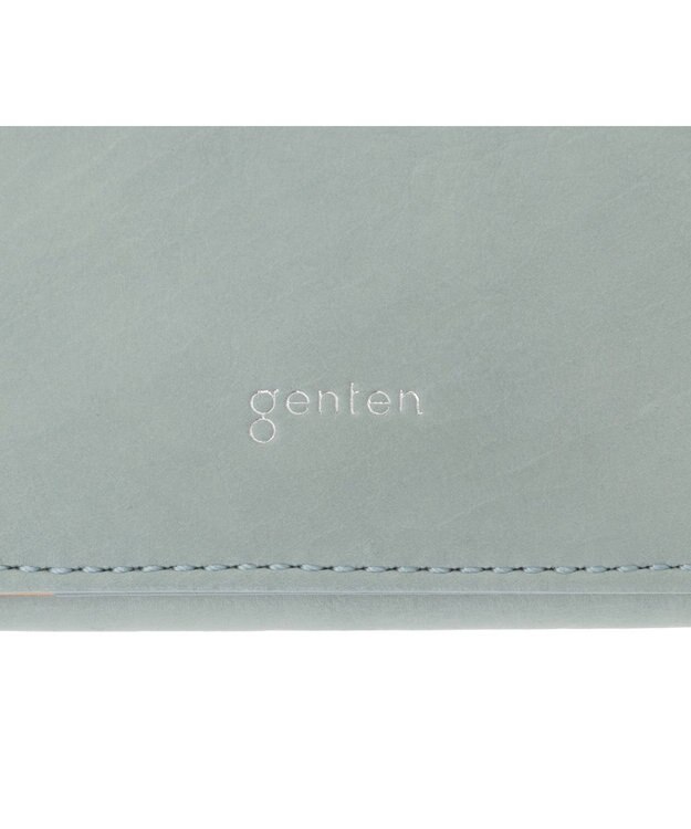 genten ピア 名刺入れ ライトブルー