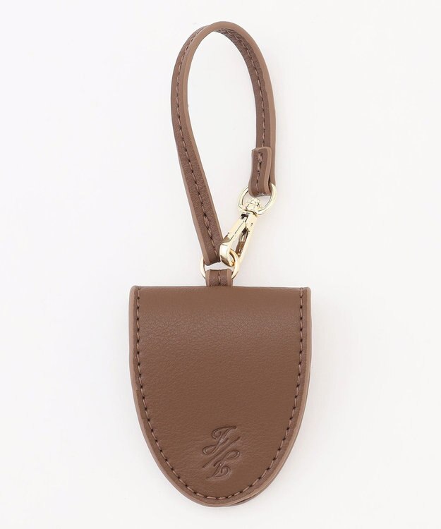 自由区 サングラスケース チャーム ブラウン