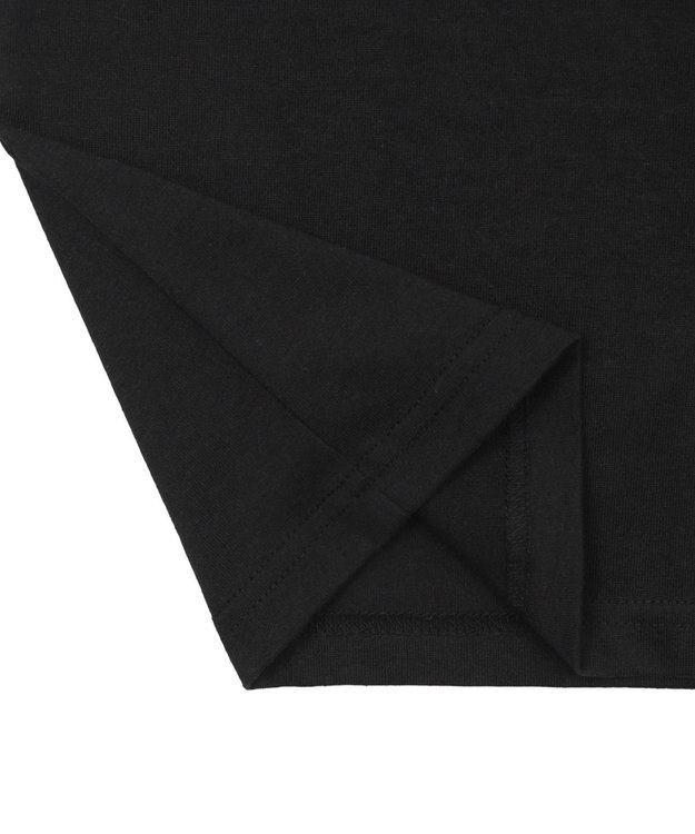 WEGO ダメージアップリケグラフィックT（SS） ブラック