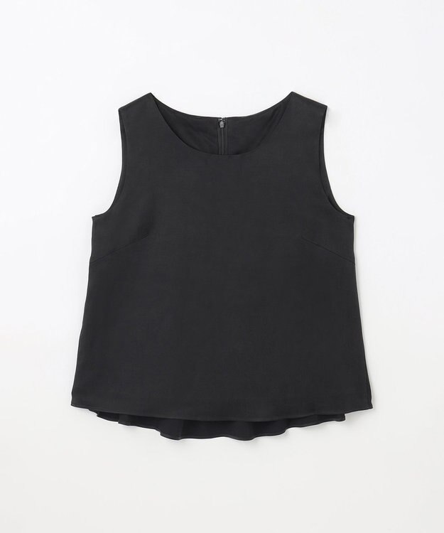 GRACE CONTINENTAL キュプラサテントップ ブラック