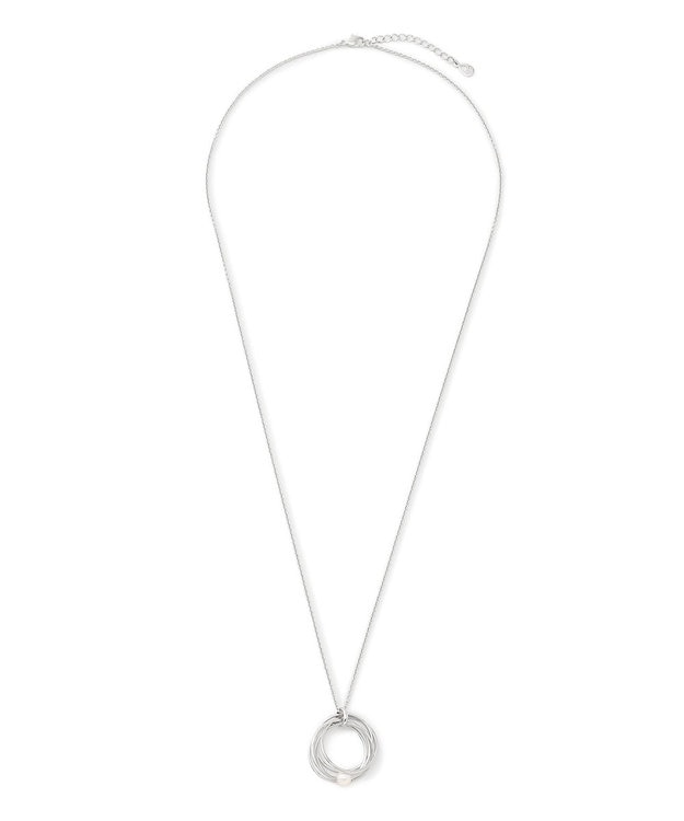 23区 ナローリングトップ ネックレス シルバー系