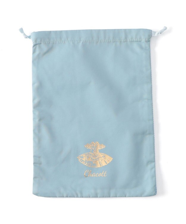 Chacott チュチュ半メッシュ巾着M ベビーブルー