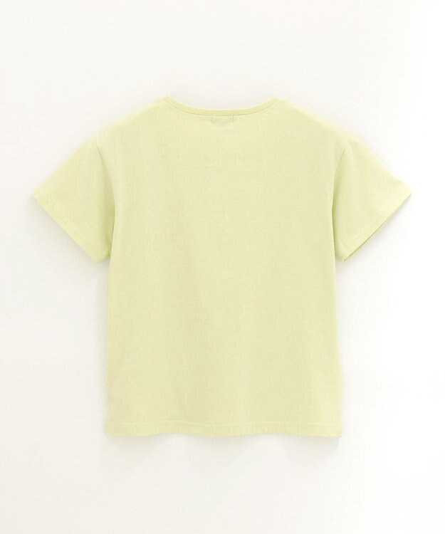 ANY KIDS ミラクルスパンコール 半袖 Tシャツ ライム×クレープ