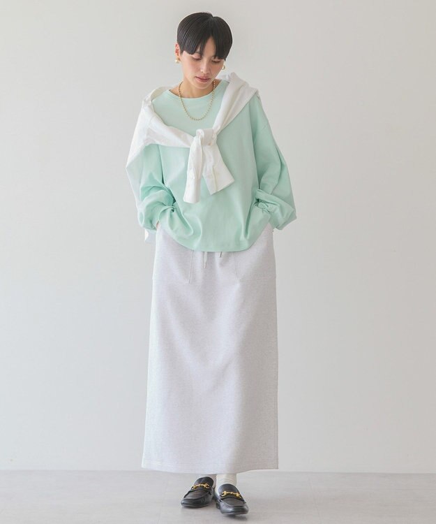 AMERICAN HOLIC 袖ボリュームカットプルオーバー Green