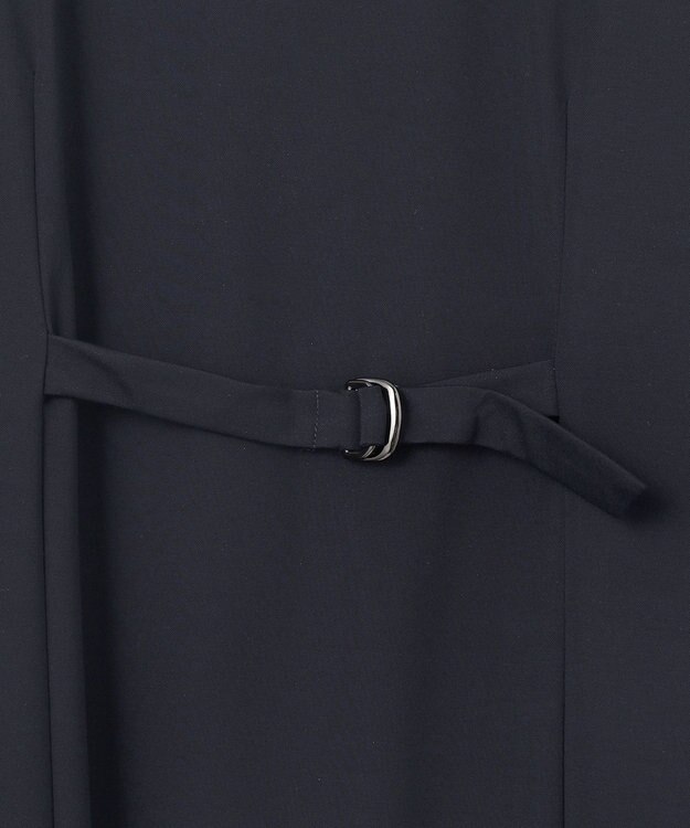 J.PRESS LADIES S ハリプルライトジャージー ロング ジレ ネイビー系