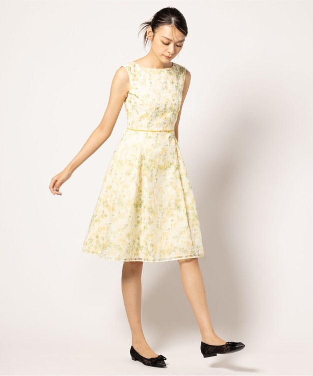 TOCCA 【洗える】MIMOSA AESTHIC ドレス イエロー系