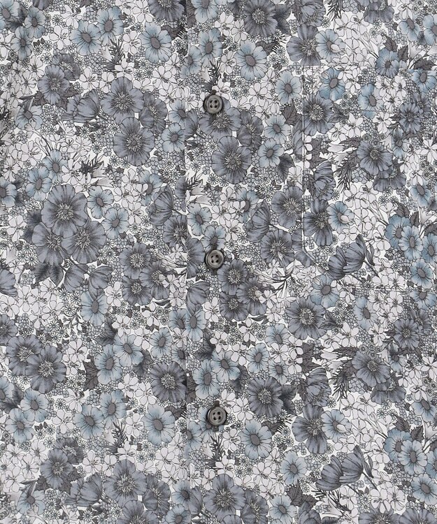 JOSEPH ABBOUD 【リバティ】ブラックレーベル リバティプリントシャツ グレー系5