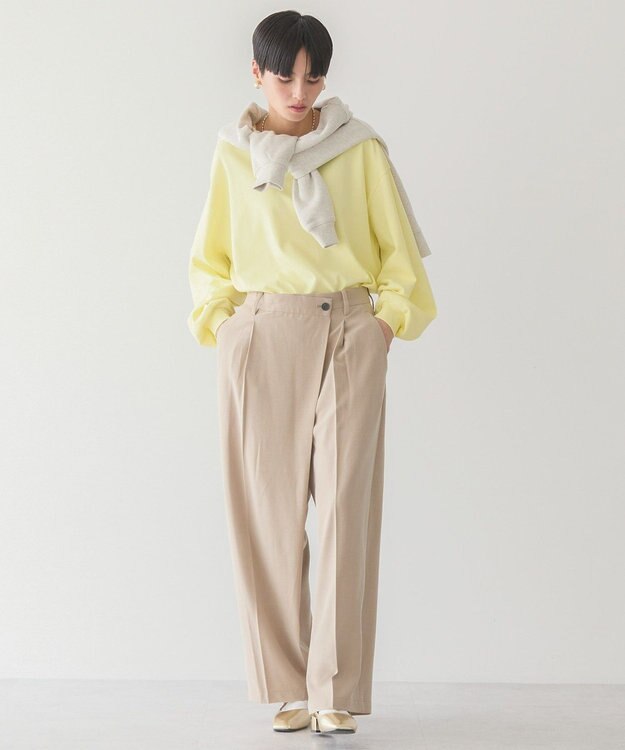 AMERICAN HOLIC 袖ボリュームカットプルオーバー Yellow