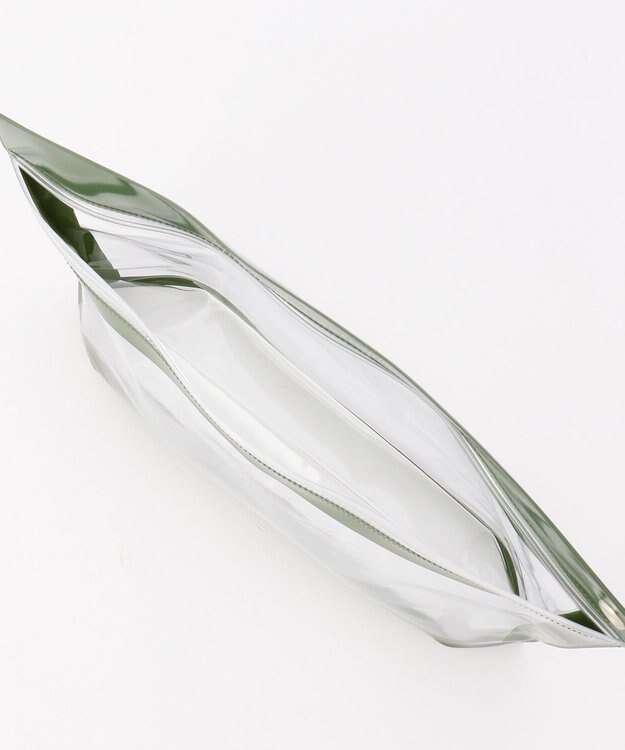 GRACE CONTINENTAL Fabricスクエアポーチ ピンク