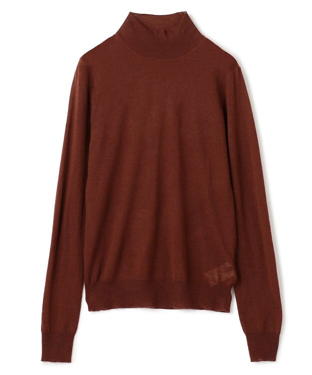 JOSEPH キャッシュエアー　ハイネックニット Mahogany